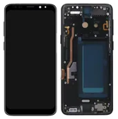 Części serwisowe do telefonów - Wyświetlacz Ekran Dotykowy do Samsung Galaxy S9 G960 G960F Incell Ramka - miniaturka - grafika 1
