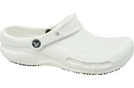 Moda i Uroda OUTLET - Crocs Bistro 10075-100, Męskie, klapki, Biały - miniaturka - grafika 1