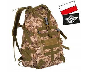 Lekki Plecak Militarny Z Tkaniny Nylonowej Lumarko - Plecaki - miniaturka - grafika 1