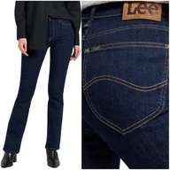 Spodnie damskie - Lee BREESE BOOT bootcut One rozszerzane damskie spodnie jeansowe W26 L29 - miniaturka - grafika 1