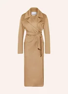 Płaszcze damskie - Max Mara Płaszcz Z Kaszmiru Artur braun - miniaturka - grafika 1