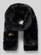 Apaszki i szaliki damskie - Szal z aplikacją z logo - miniaturka - grafika 1