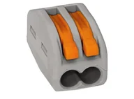 Kostki, złączki, wtyczki - Wago Szybkozłączka uniwersalna 2x0,08-4mm2 z dźwigniami zwalniającymi 222-412 (50szt) 222-412(50SZT) - miniaturka - grafika 1