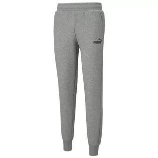 Spodnie męskie - Puma, Spodnie męskie, Essentials Logo Pants, 586714-03, szare, rozmiar XL - grafika 1