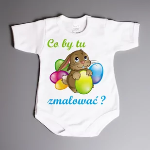 Co by tu zmalować? - body wielkanocne - Body dla niemowląt - miniaturka - grafika 1