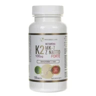 Witaminy i minerały - Progress Labs Progress Labs Witamina K2 MK-7 z Natto 100 mcg - 120 tabletek PL414087 - miniaturka - grafika 1