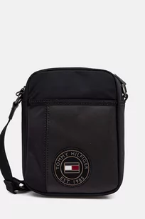 Tommy Hilfiger saszetka kolor czarny AM0AM12691 - Torby męskie - miniaturka - grafika 1