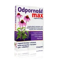 Przeziębienie i grypa - Suplement diety, ALG PHARMA Odporność Max, 30kaps. - miniaturka - grafika 1