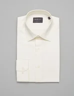 Koszule męskie - koszula simeria 00376 długi rękaw ecru slim fit - miniaturka - grafika 1