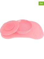 Sztućce dla dzieci - Twistshake 2-częściowy zestaw w kolorze jasnoróżowym - miniaturka - grafika 1