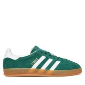 Sneakersy męskie - Sneakersy adidas Gazelle In JI2062 Zielony - miniaturka - grafika 1