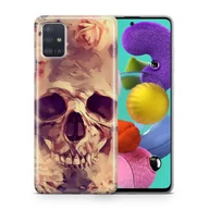 Etui i futerały do telefonów - Etui na telefon komórkowy Pokrowiec ochronny na Samsung Galaxy S20 Ultra Etui Pokrowiec Torba Zderzak Etui TPU, Model: Samsung Galaxy S20 Ultra, Wybierz wzór: Kwiaty Czaszka - miniaturka - grafika 1