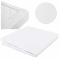 Prześcieradła dla dzieci - Prześcieradło z gumką na materace dziecięce biał - 140 x 70 cm - miniaturka - grafika 1