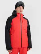 Kurtki męskie - 4F Kurtka narciarska membrana 5000 męska - czerwona XXL - miniaturka - grafika 1
