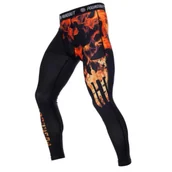 Kimona, stroje i obuwie - Poundout Legginsy Sportowe Męskie DOOMSDAY - miniaturka - grafika 1