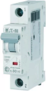 Wyłącznik nadprądowy 6kA HN-B40/1 - Bezpieczniki elektryczne - miniaturka - grafika 1