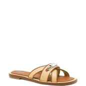 Klapki i japonki damskie - Michael Kors Skórzane klapki TIFFANIE - miniaturka - grafika 1