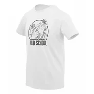 Odzież taktyczna i umundurowanie - Helikon-Tex T-Shirt (Old school) - Biały XXL - miniaturka - grafika 1