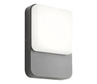 Lampy ogrodowe - Redo 90130 -LED Zewnętrzny kinkiet COLIN LED/9W/230V 4000K IP54 antracyt - miniaturka - grafika 1