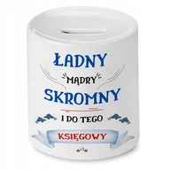 Skarbonki - Skarbonka Dla Księgowego na Urodziny Prezent z Nadrukiem ze Zdjęciem - miniaturka - grafika 1