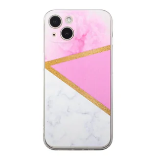 König Design Etui kompatybilne z Apple iPhone 13 Plastikowe, miękkie etui na telefon komórkowy - Różowe etui na telefon komórkowy - Etui i futerały do telefonów - miniaturka - grafika 1