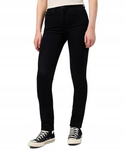 Jeansy Wrangler Slim 112352334 Retro Black W 32 / L 30 - Spodnie damskie - miniaturka - grafika 1