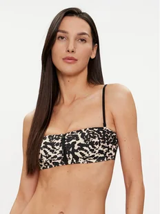 Calvin Klein Swimwear Góra od bikini KW0KW02494 Czarny - Stroje kąpielowe - miniaturka - grafika 1