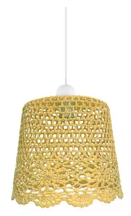 Candellux Lampa wisząca Nonna 1x60W Żółty (31-38494) - Lampy sufitowe - miniaturka - grafika 1