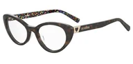 Okulary korekcyjne, oprawki, szkła - Okulary korekcyjne Love Moschino MOL577 086 - miniaturka - grafika 1