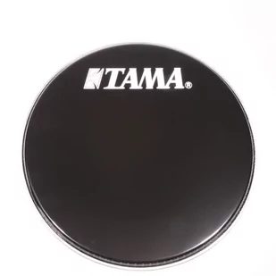 Tama BK20BMWS naciąg do bębna basowego 20 Resonant Black Tama Logo - Akcesoria do perkusji - miniaturka - grafika 1