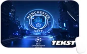 Podkładki pod mysz - PODKŁADKA POD MYSZKĘ Z MANCHESTER CITY CHAMPION PREZENT -TEKST -29X36 - miniaturka - grafika 1