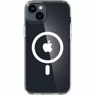 Etui i futerały do telefonów - Etui SPIGEN Ultra Hybrid Mag MagSafe do Apple iPhone 14 Max Biały - miniaturka - grafika 1