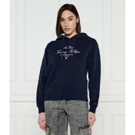 Bluzy damskie - Tommy Hilfiger Bluza Modern Script Graphic Regular Fit - miniaturka - grafika 1