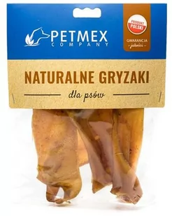 PETMEX - Ucho wieprzowe cięte gryzak naturalny 100g - Przysmaki dla psów - miniaturka - grafika 1