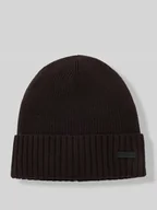 Czapki męskie - Czapka z czystej żywej wełny - miniaturka - grafika 1