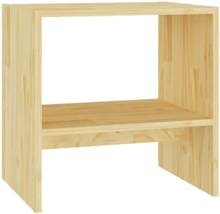 Naturalna minimalistyczna szafka nocna z drewna Z2-K30 - Szafki nocne - miniaturka - grafika 1
