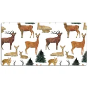 Podkładki na biurko - Duża mata na biurko Król lasu 120x60 cm - miniaturka - grafika 1