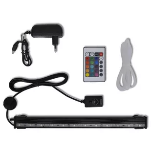 vidaXL Vidaxl Oświetlenie Podwodne Do Akwarium Rgb 32 Cm - Oświetlenie akwarium - miniaturka - grafika 1