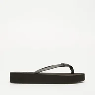 Sandały damskie - TOMMY HILFIGER MONOGRAM BEACH SANDAL - Tommy Hilfiger - miniaturka - grafika 1