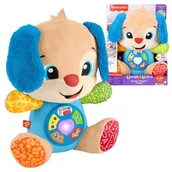 Maskotki i pluszaki - Fisher Price Szczeniaczek Uczniaczek Ucz Się I Śmiej 3 Poziomy Nauki 5 Języków 6m+ - miniaturka - grafika 1