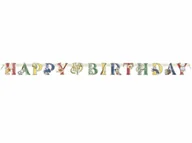 Urodziny dziecka - Baner urodzinowy Happy Birthday Harry Potter - 182 cm - 1 szt. - miniaturka - grafika 1
