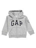 Bluzy i sweterki niemowlęce - GAP Bluza w kolorze jasnoszarym - miniaturka - grafika 1
