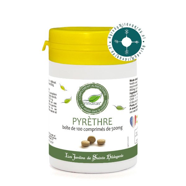 Przyprawy i zioła - Bertram tabletki 500mg/100 sztuk / Les Jardins de Sainte-Hildegarde