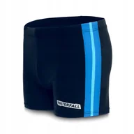 Kąpielówki męskie - KAPIELÓWKI Męskie Spodenki Szorty Bokserki na Basen GRANAT M Pako Jeans - miniaturka - grafika 1