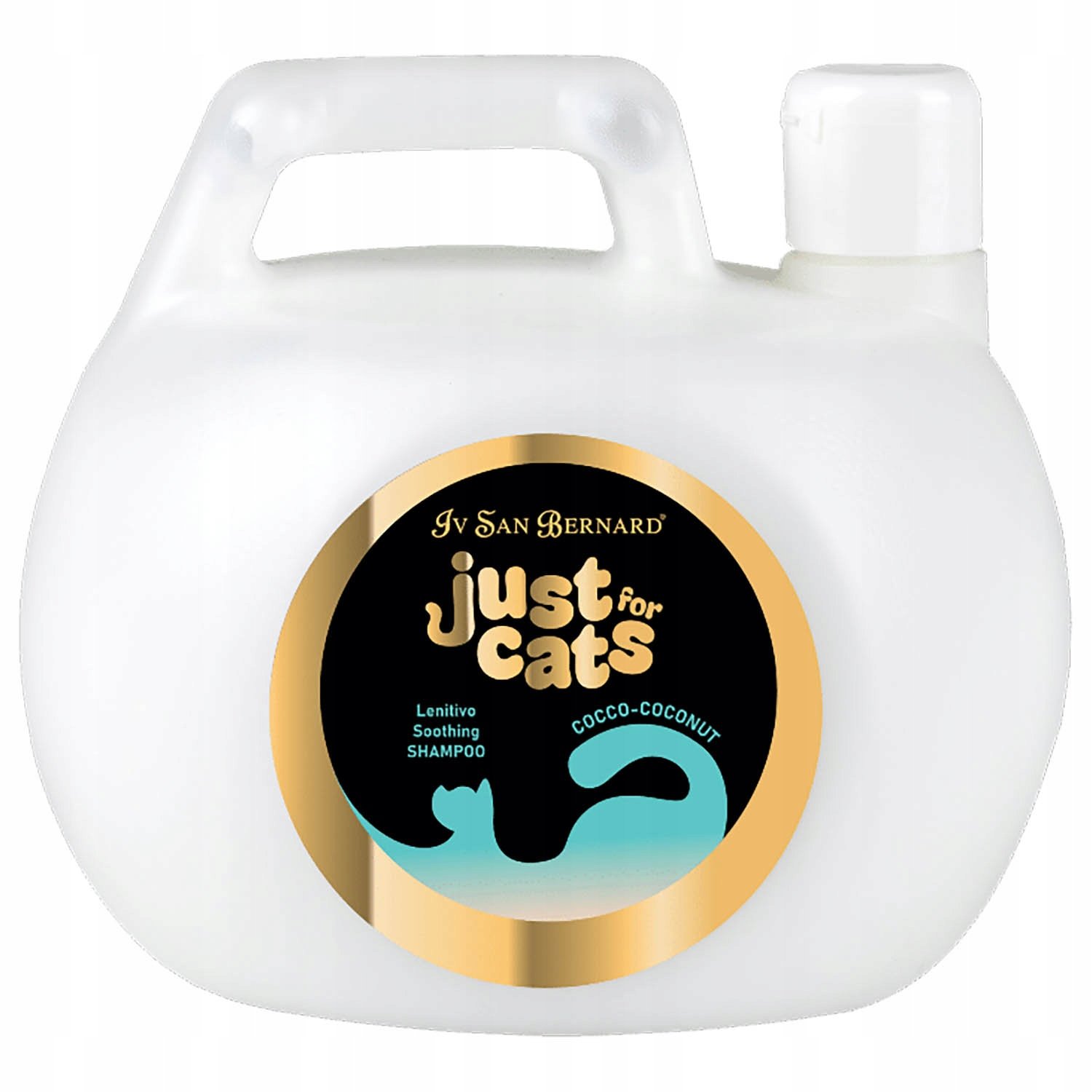 Iv San Bernard Just For Cats Coconut Shampoo 1 l kojący szampon kokosowy