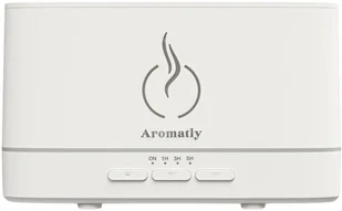 Dyfuzor zapachowy Aromatly Flame 2 Biały - Zapachy do domu - miniaturka - grafika 1
