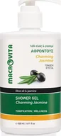 Kosmetyki do kąpieli - Macrovita MACROVITA żel pod prysznic CZARUJĄCY JAŚMIN z bio-oliwą i jaśminem 500ml - miniaturka - grafika 1