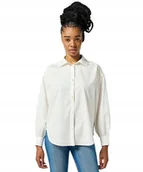 Koszule damskie - Koszula Wrangler COOL GIRL SHIRT 112356731 Worn White XS - miniaturka - grafika 1