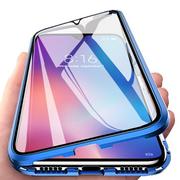 Etui i futerały do telefonów - Samsung Etui Magnetyczne Front+Back do Galaxy Note 20 (Niebieskie) - miniaturka - grafika 1