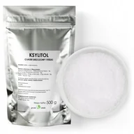 Cukier i słodziki - Ksylitol Cukier Brzozowy Fiński Naturalny 500G - miniaturka - grafika 1